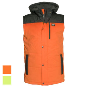 CAT® Workwear Hi-Vis Hooded Work Vest
